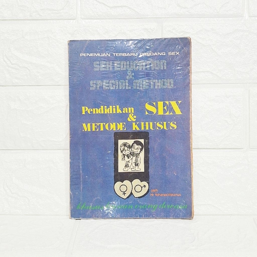Buku Jadul Pendidikan Seks / Sex Education Book khusus Dewasa (bekas/preloved)