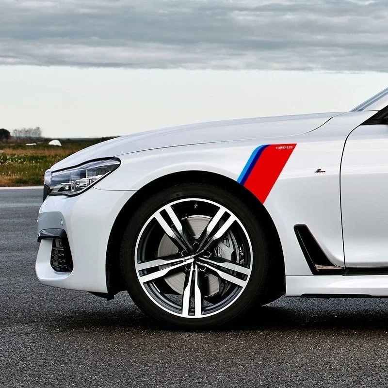 Stiker Olahraga Balap Kap Mesin Bodi Sisi Jendela Reflektif Vinyl Pola Dekoratif Stiker Aksesoris Mo