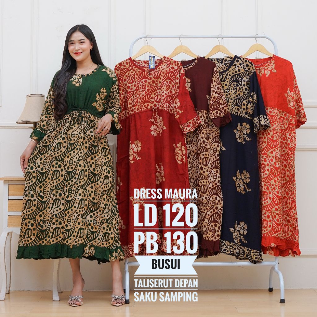 Daster Maura Batik Cap Asli Pekalongan