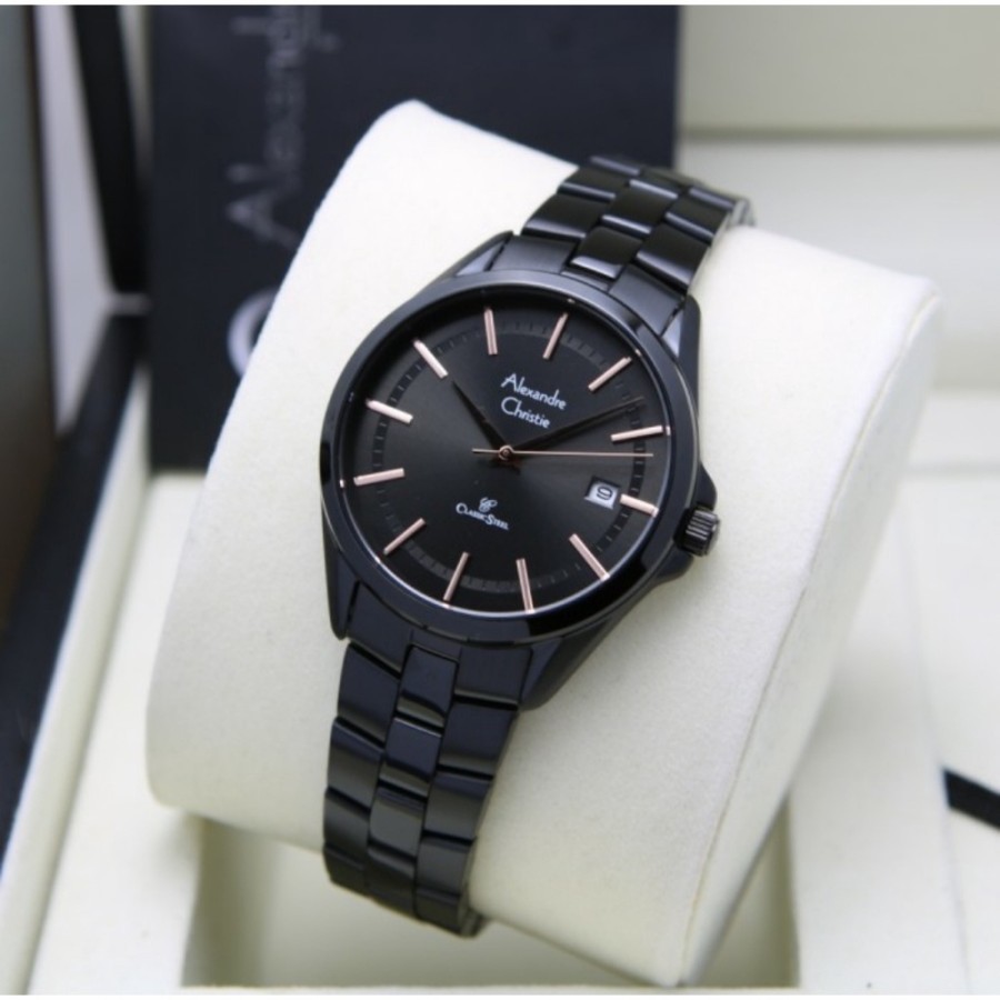 Jam Tangan Alexandre Christie AC8652 Classic Stainless Steel