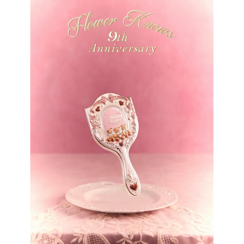 [PO] Flower Knows 9th Anniversary Paddle Brush