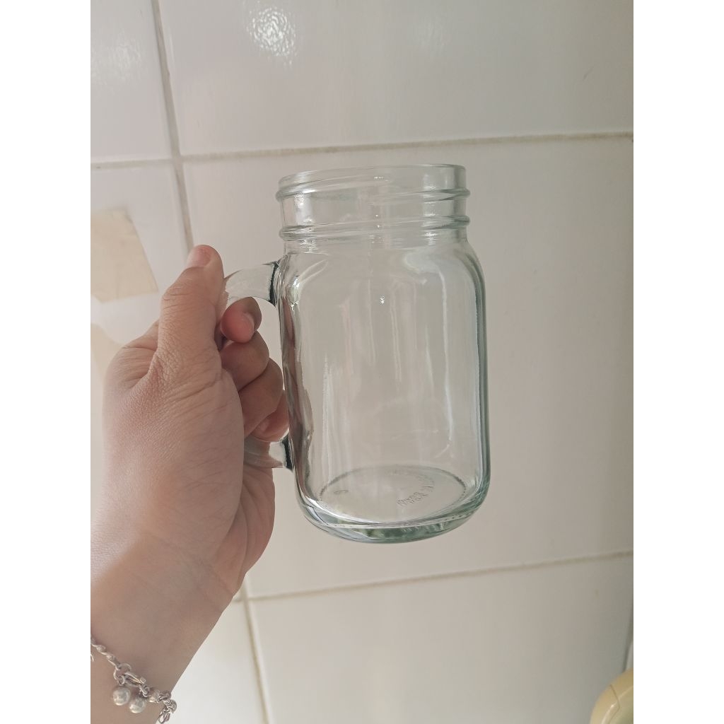 Gelas Jar Polos- Gelas Toples- Gelas Kaca - Gelas