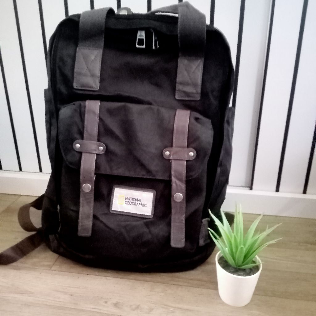 Tas PL ransel nilon natgeo wanita