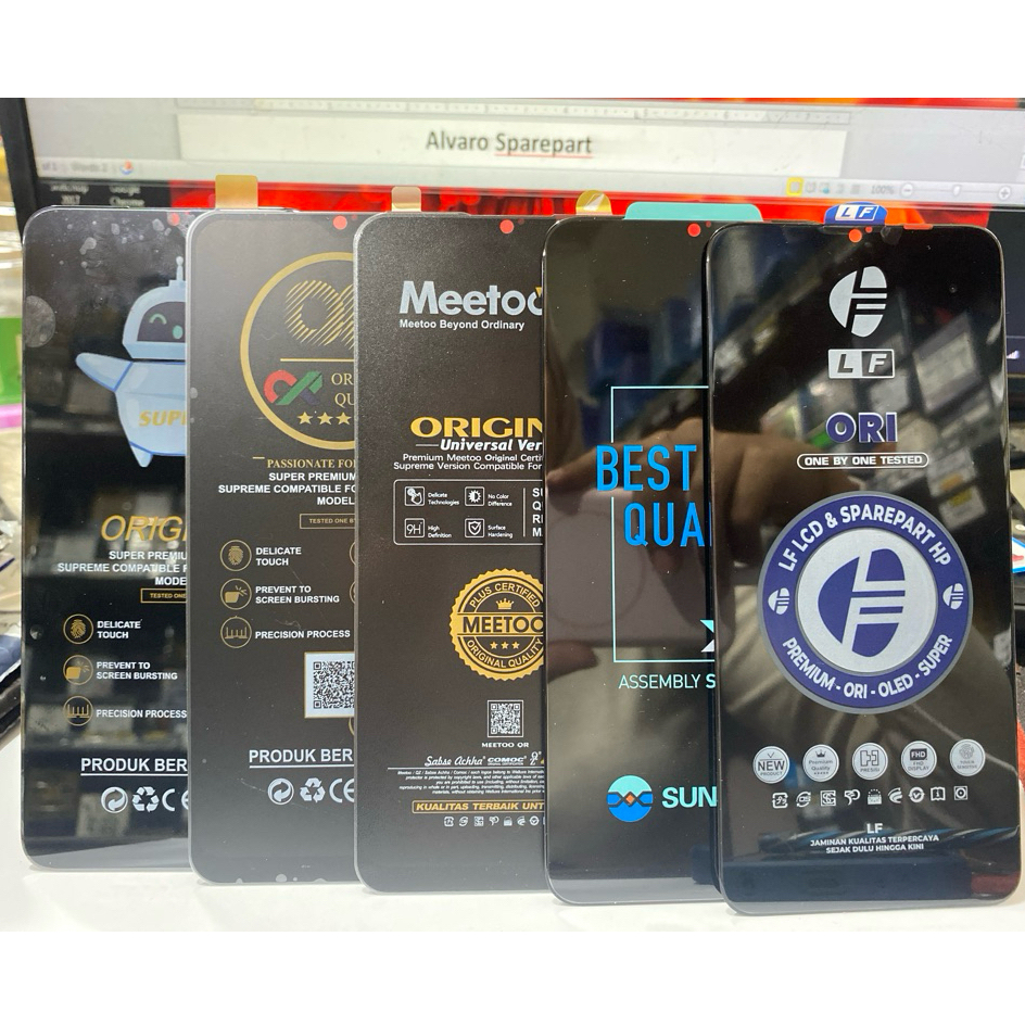 LCD TOUCHSCREEN OPPO A5 2020 / A9 2020 / A31 / A11X - REALME C3 / 5 / 5i / 5S / 6i RMX2027 RMX2021 R