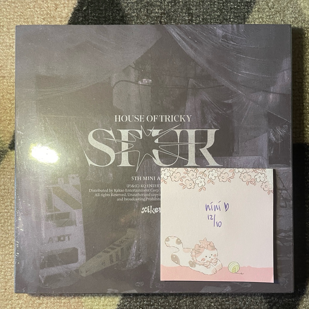 kaset cd koleksi xikers (tricky)