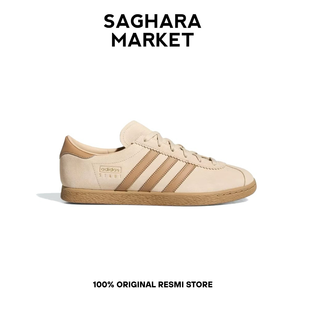 Sepatu Sneakers Adidas Stadt Beige (Original Resmi)