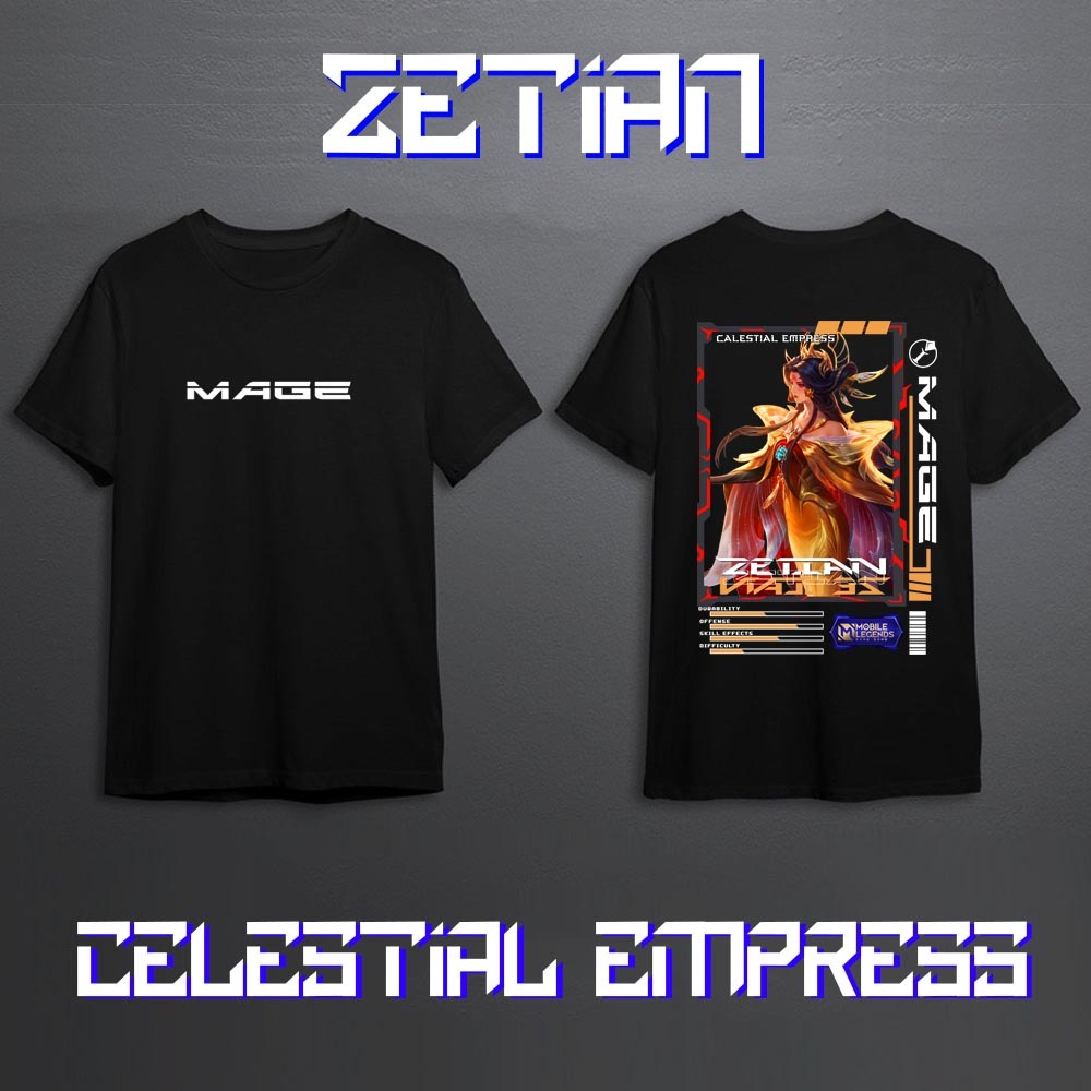 KAOS HERO MOBILE LEGEND ZETIAN MAGE SKIN KEREN//KAOS ML//KAOS MOBILE LEGEND//KAOS ZETIAN MLBB