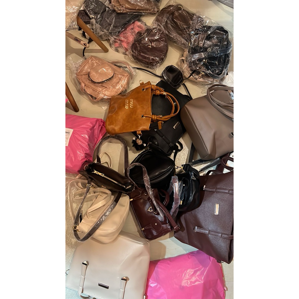 PAKET USAHA RAJUT LOKAL & TAS LOKAL BARU ISI 25 PCS