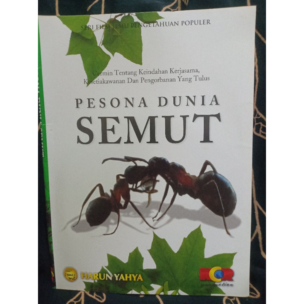 VCD FLM ILMU PENGETAHUAN HARUN YAHYA PESONA DUNIA SEMUT