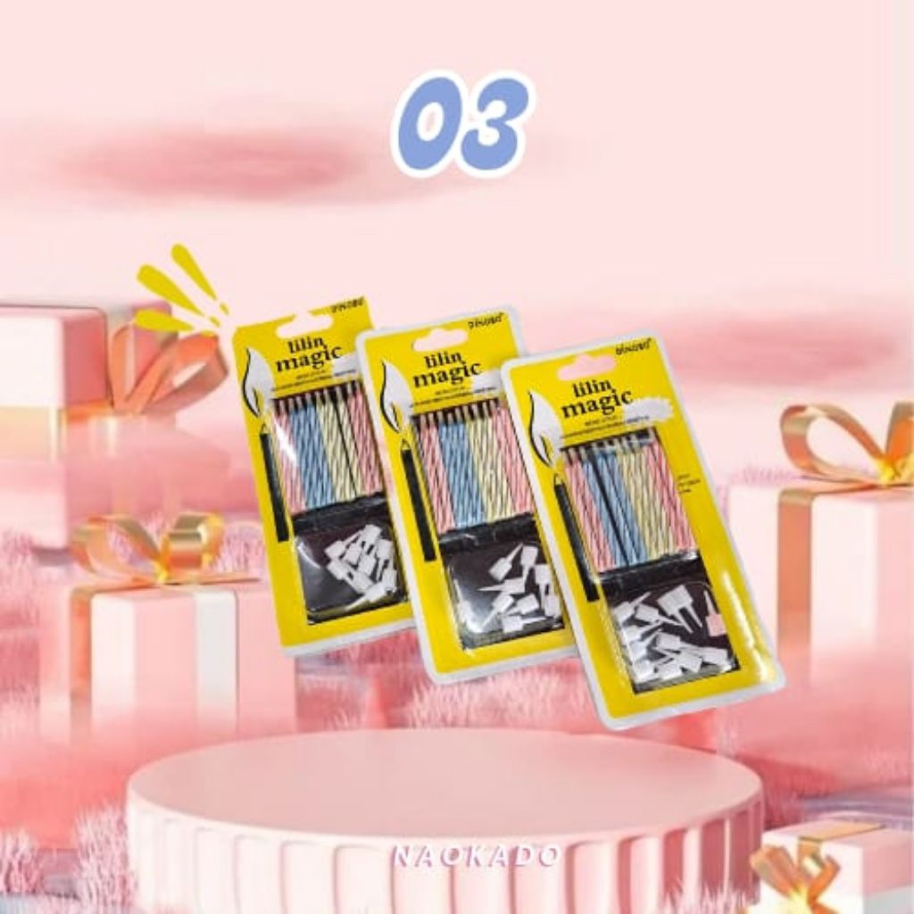 Lilin Ulang Tahun Lilin Warna Warni Lilin Kue warna Warni Lilin Tahan Lama