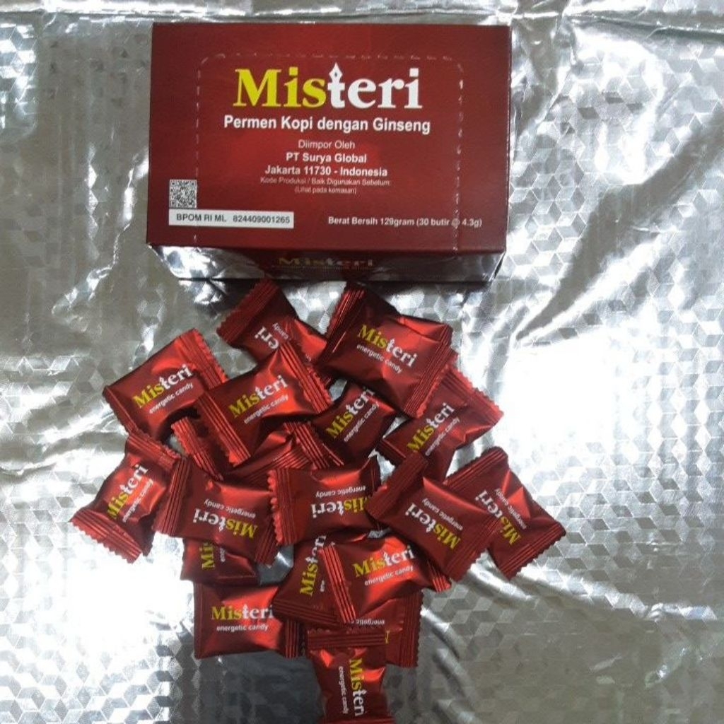 Permen Misteri Stamina Pria Original Bpom