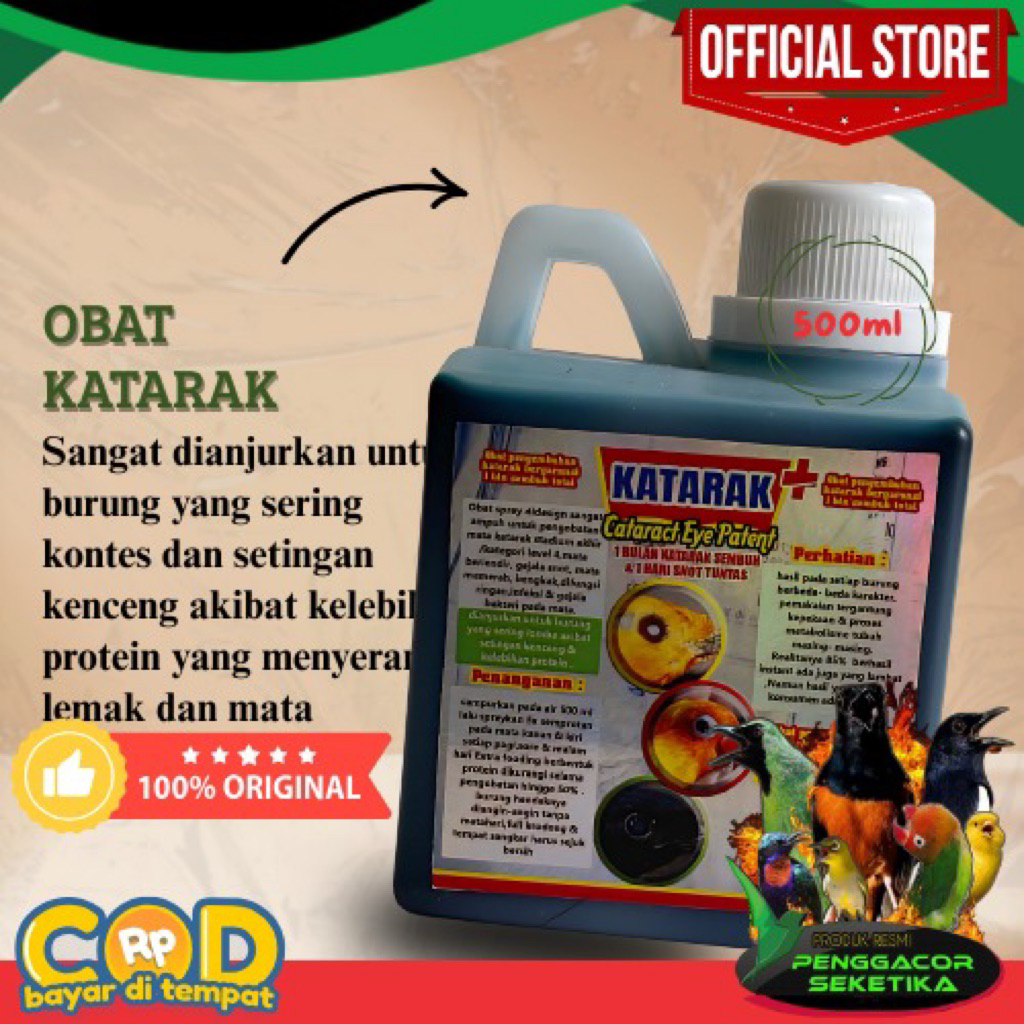 OBAT KATARAK BURUNG jaminan bergaransi