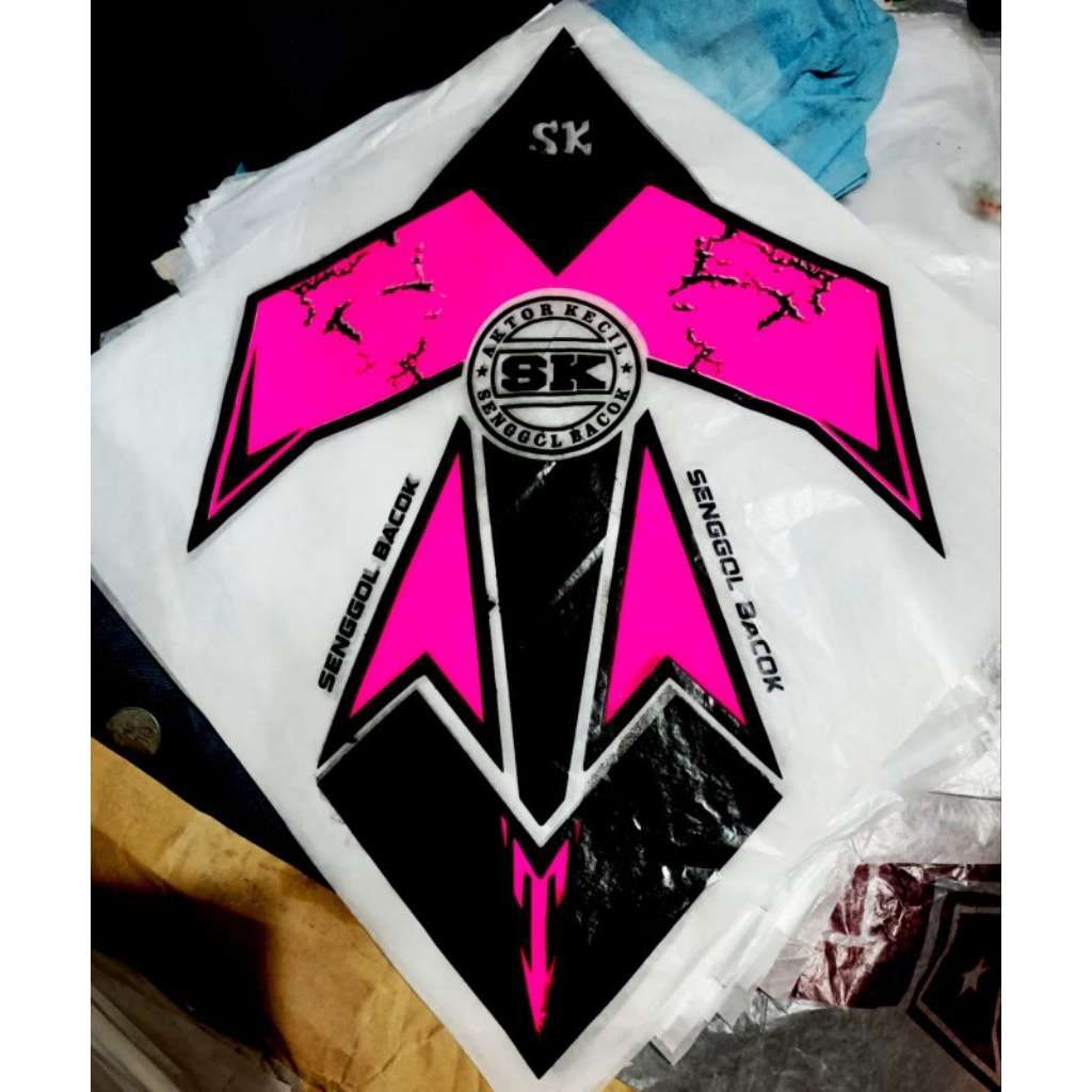 Kertas Sablon Layangan Sukhoi Minyak