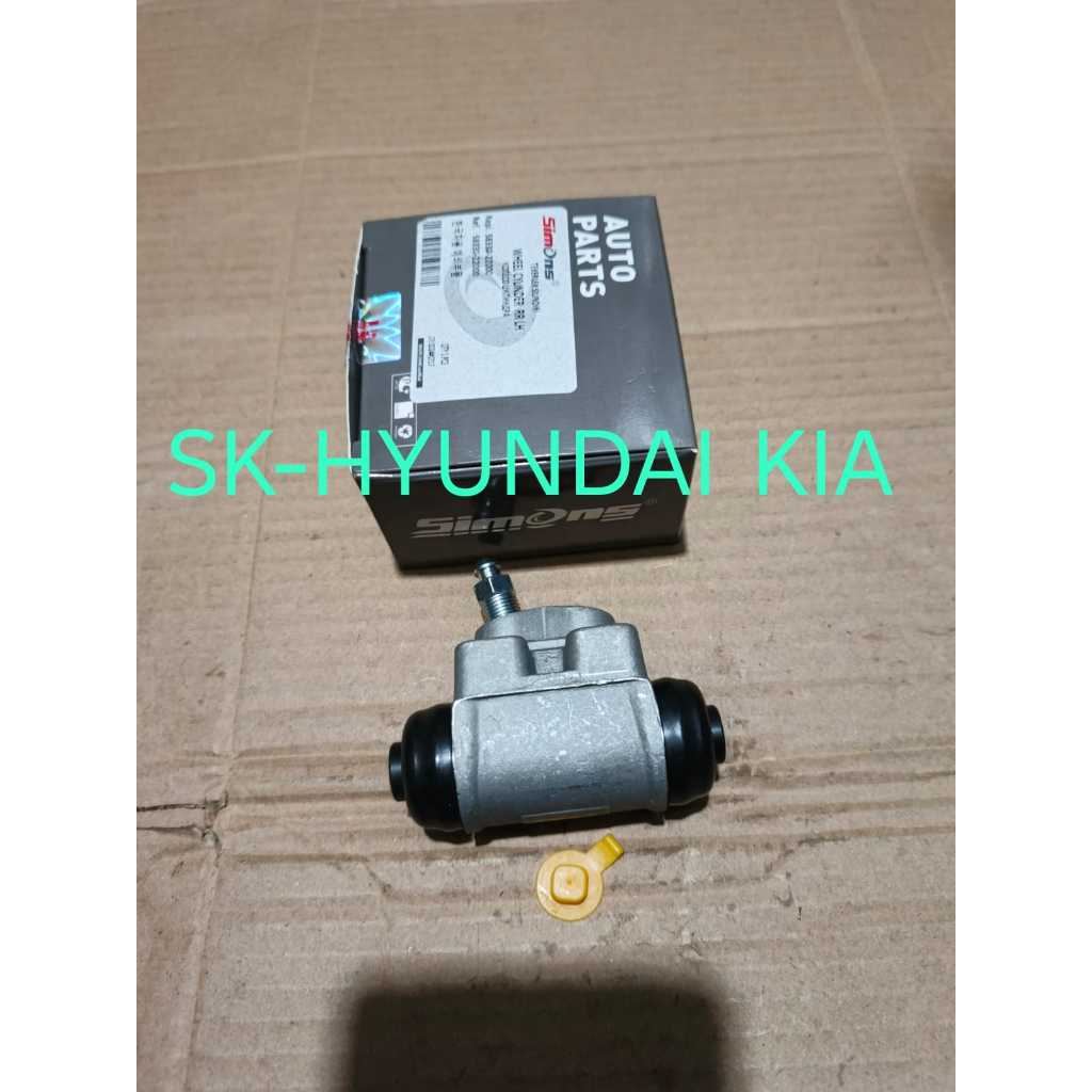 WHEEL CYLINDER MASTER REM BELAKANG HYUNDAI ACCENT VERNA AVEGA GETZ SIMONS