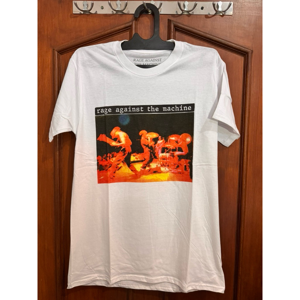 Kaos T-Shirt Rage Against the Machine RATM - Anger is a Gift 100% Original