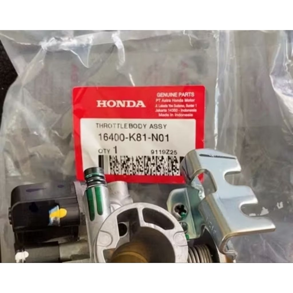 Throttle Body Assy SCOOPY 2017 Throttle Body Assy BEAT 2017 SENSOR TPS SET SCOOPY BAN DONAT 2017 164