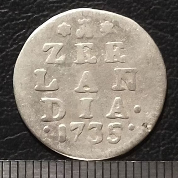 #42.ST. KOIN KUNO || KOIN PERAK || SILVER COIN 2 STUIVER ZEELANDIA TAHUN 1735