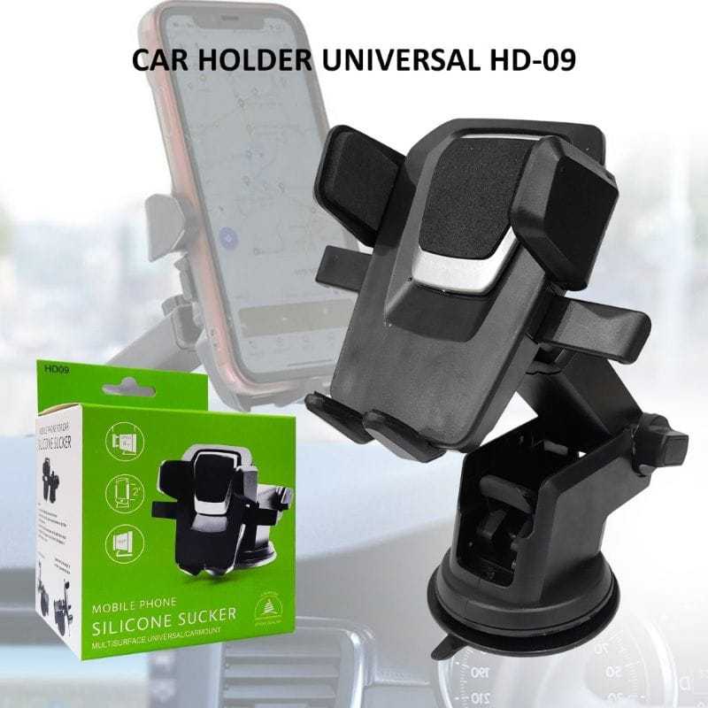 Car Phone Holder Mobil HD09 dudukan hape stand handphone Alat penyangga hp dashboard