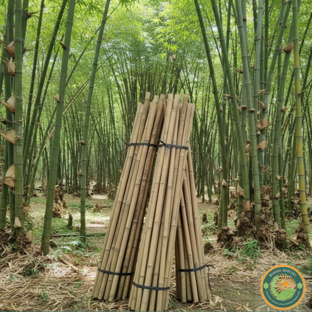 Tongkat Bambu Tongkat Pramuka ukuran 160Cm