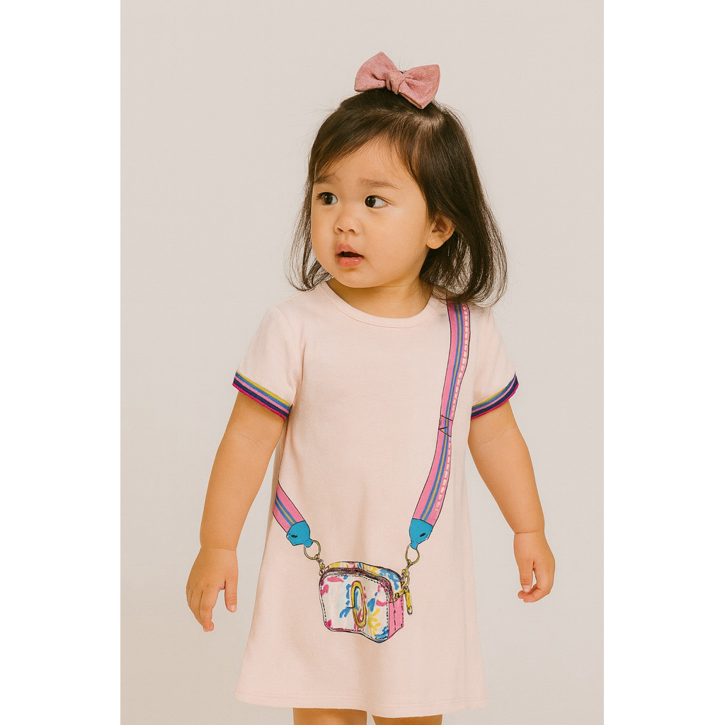 Preloved Dress Branded AnakPerempuanMarcJacobsSnapshotBagOriginalPremium