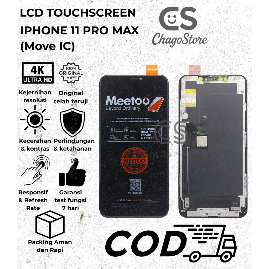 Lcd IPHONE 11 PRO MAX - Lcd Touchscreen IPHONE  11 PRO MAX FULLSET