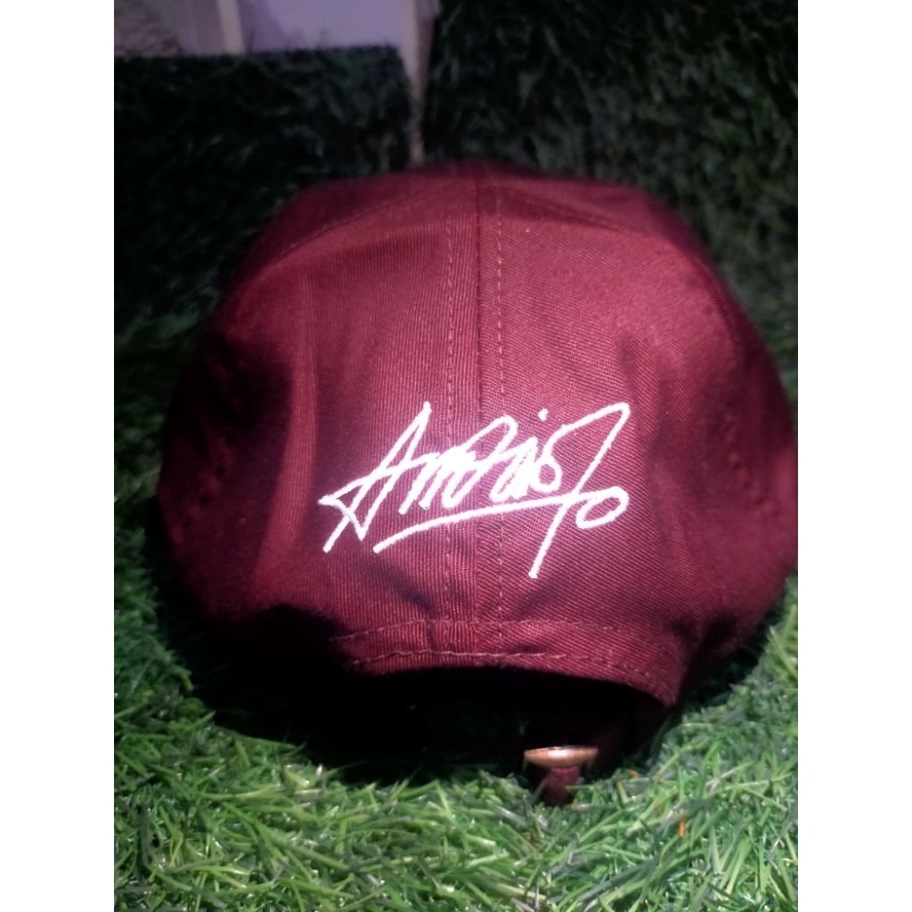 topi baseball custom bandung maroon