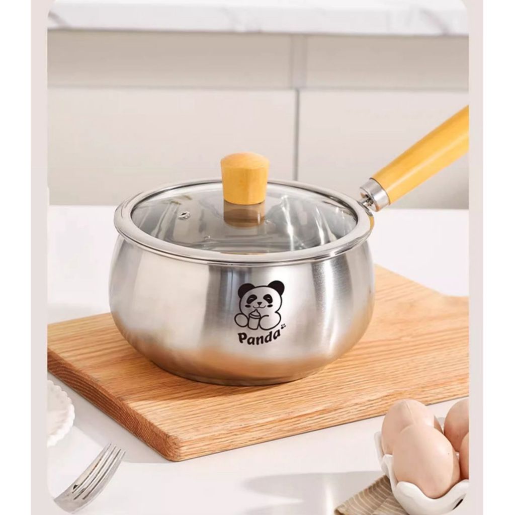 Panci Susu Stainless Steel SUS316 Milk Pot SUS 316 Tanpa Coating Panci Stainless MPAsi