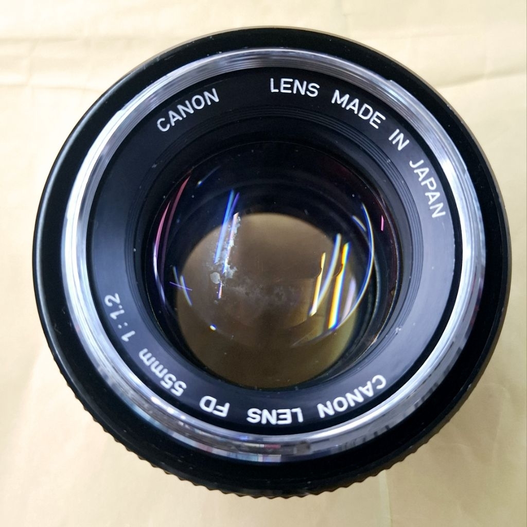Lensa Analog Canon FD 55mm f/1.2 MF