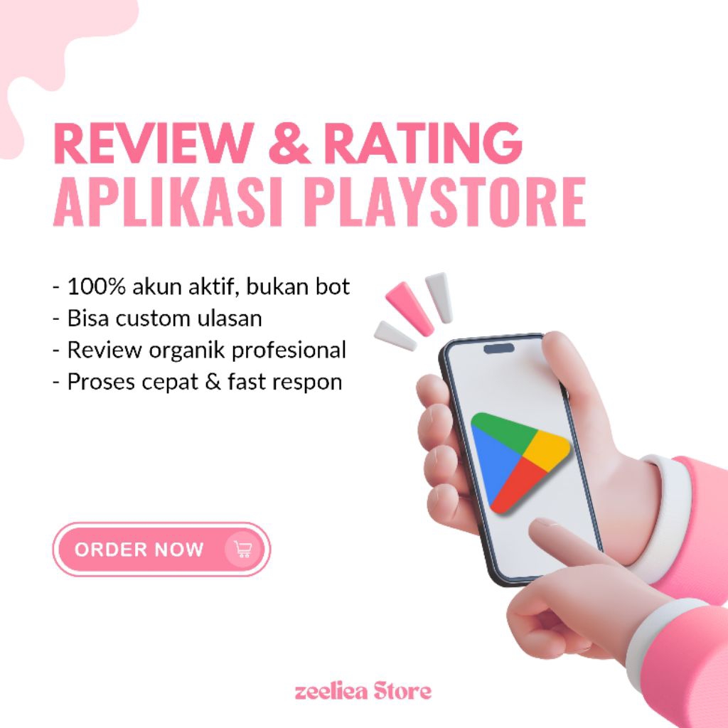 Jasa Download Review & Rating Aplikasi Playstore