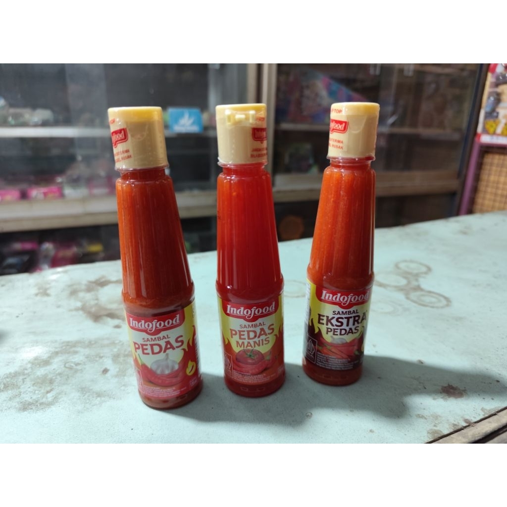 Saos Sambal Indofood Pedas/Extra Pedas/Pedas Manis