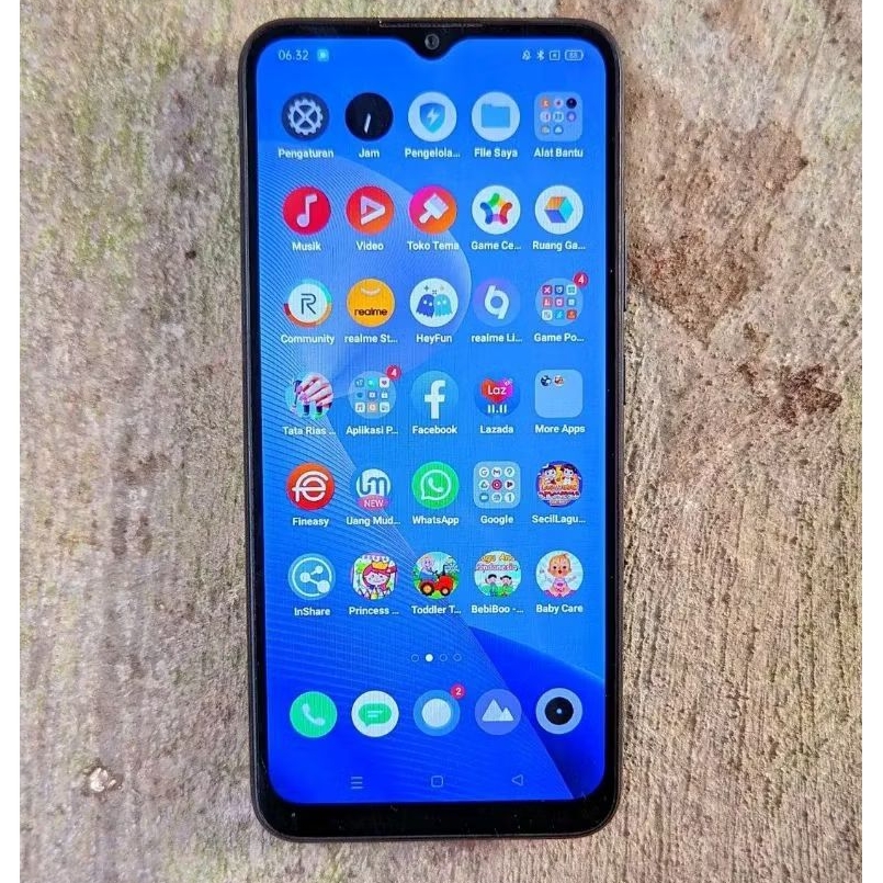 LCD Touchscreen Ori Copotan Realme C21 / C20 / C11 2021