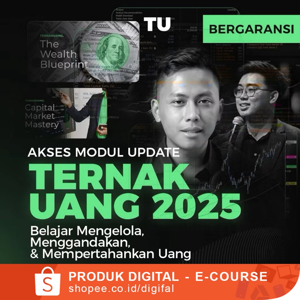 Ternak Uang 2025 Belajar Mengelola, Menggandakan, & Mempertahankan Uang