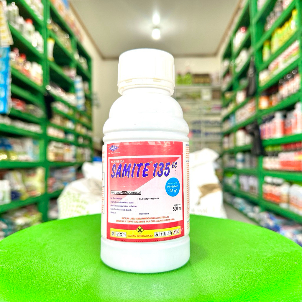 Insektisida SAMITE 135 EC 500ml - Pembasmi Hama Tungau Pada Tanaman