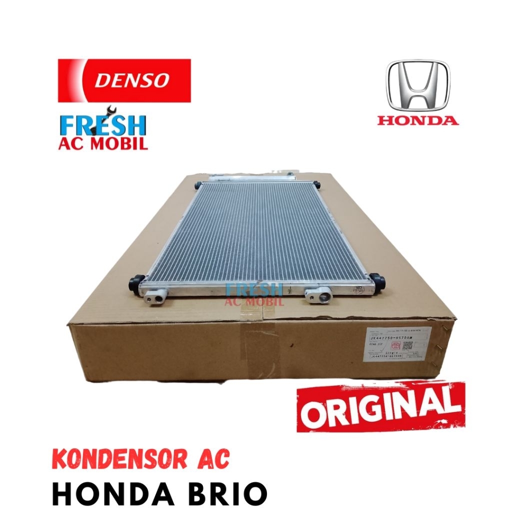 Kondensor AC Honda Brio Original Denso Condensor AC Honda Brio Original Denso