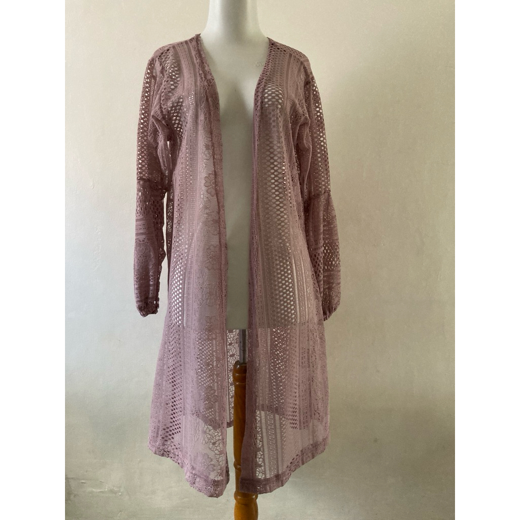 Dusty purple outer