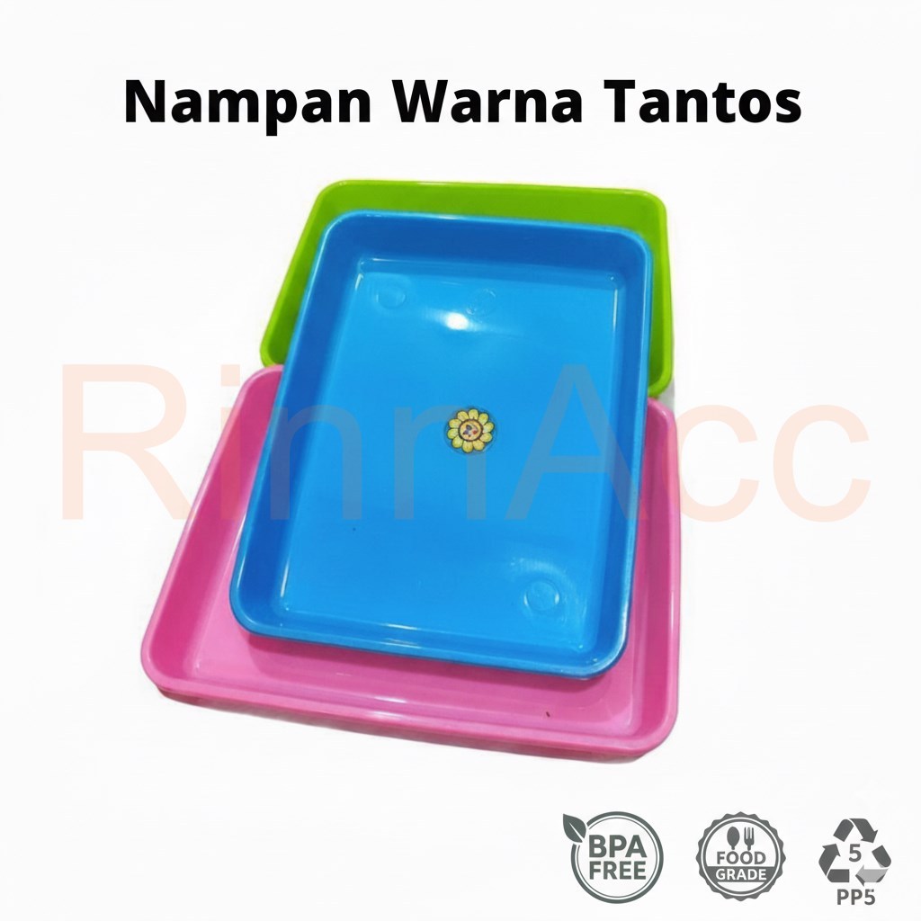 Nampan Segi Plastik Jumbo / Baki 5555