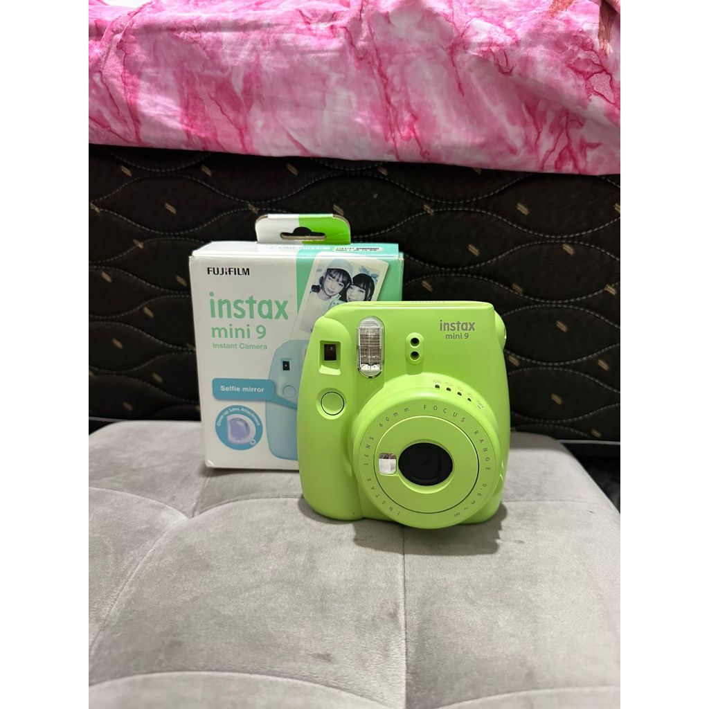 Instax Mini 9 Fujifilm (Hijau) Lime Green Preloved Second hand