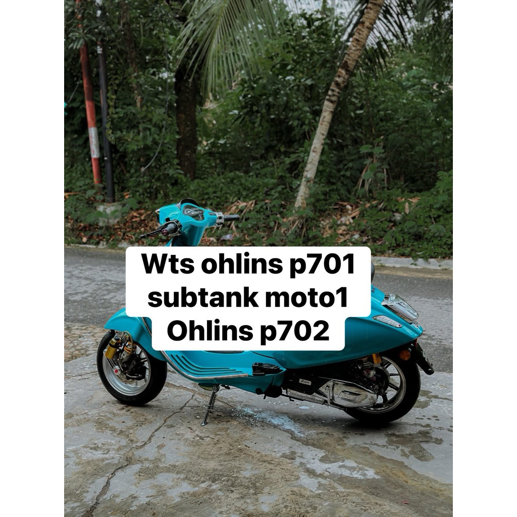 ohlins Pi 701 dan Pi 702 for vespa matic