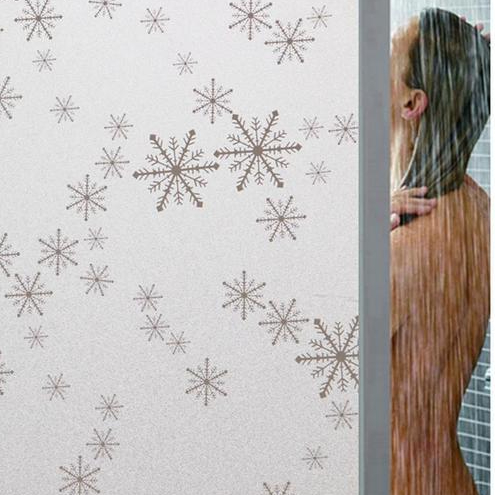 5METER STIKER KACA JENDELA PINTU GLASS STIKER KACA FILM MOTIF POLOS BINTANG SALJU KAMAR MANDI vinces