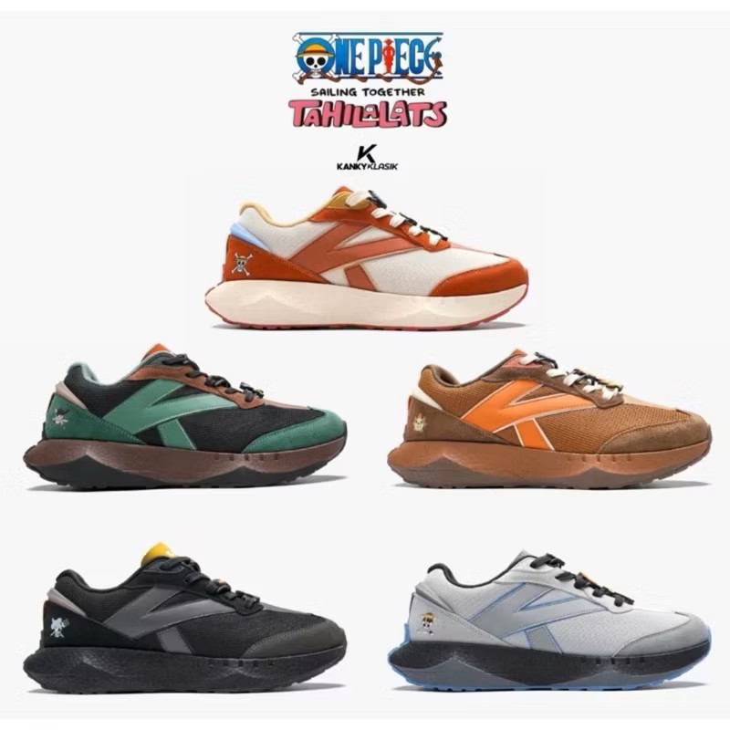 ORIGINAL SEPATU KANKY KLASIK ROADSTAR / ONE PIECE / KANKY EXC 02 - Sepatu Sneakers Casual Sport Pria