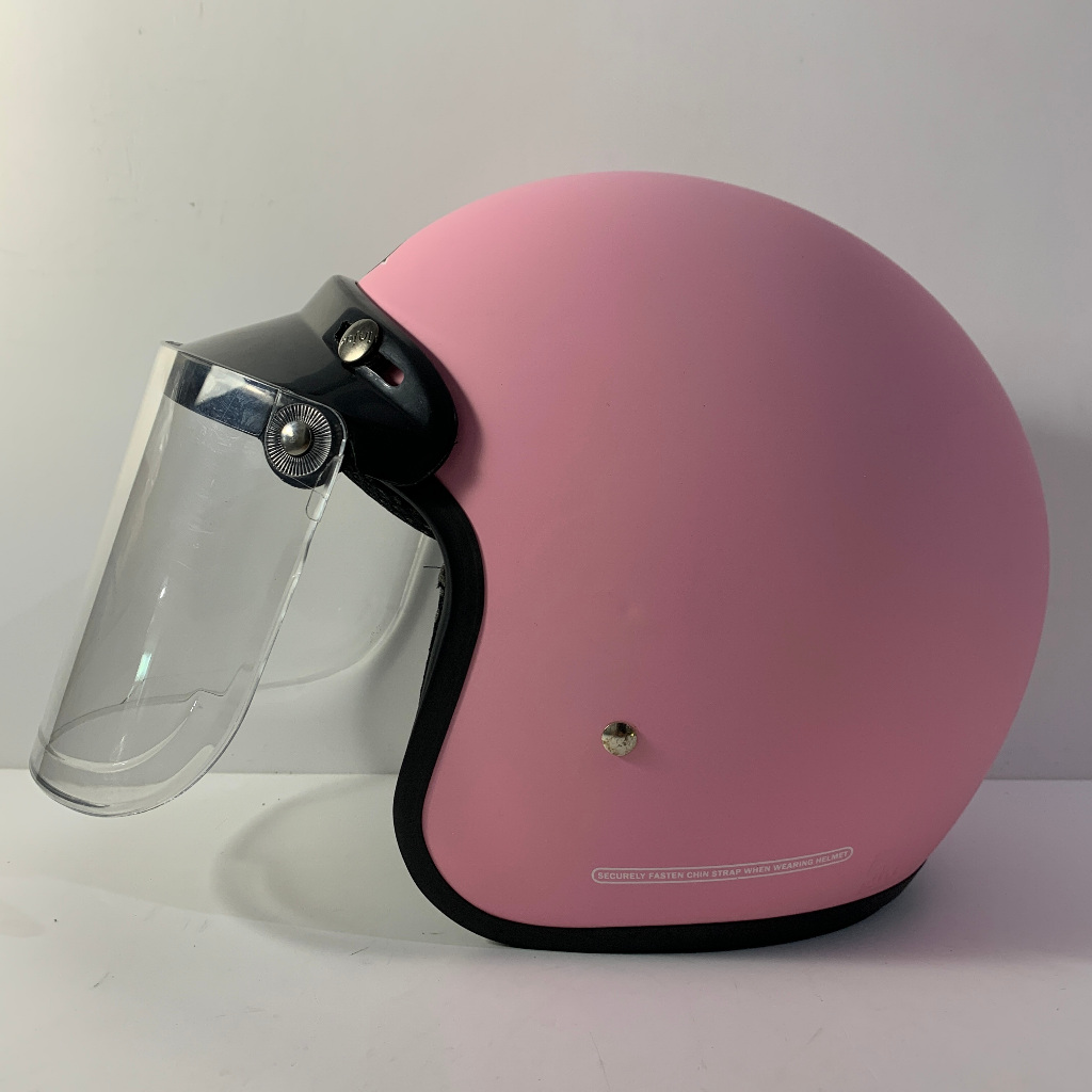 Helm Bogo Pink Doff - Helmet SNI Dewasa BXP