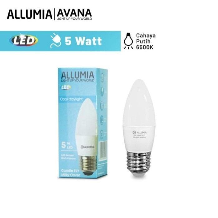 Lampu Candle Led E27 Lampu Cabe 5W 5 Watt Putih / Kuning | ALLUMIA