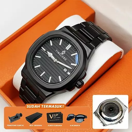 New Jam Tangan Pria Otomatis Timelord 2066 Luxury Original Anti Air Free Box / Jam Tangan Pria
