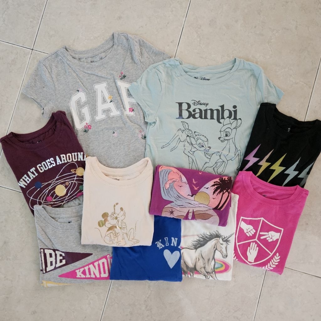 gap kaos anak perempuan