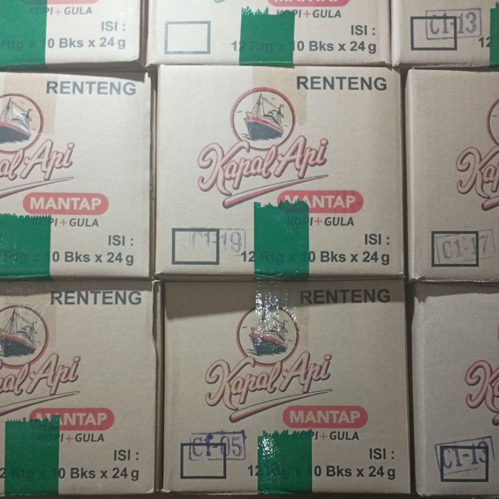 CARGO 10 Karton Dus Kapal Api Mantap 24gr Renceng