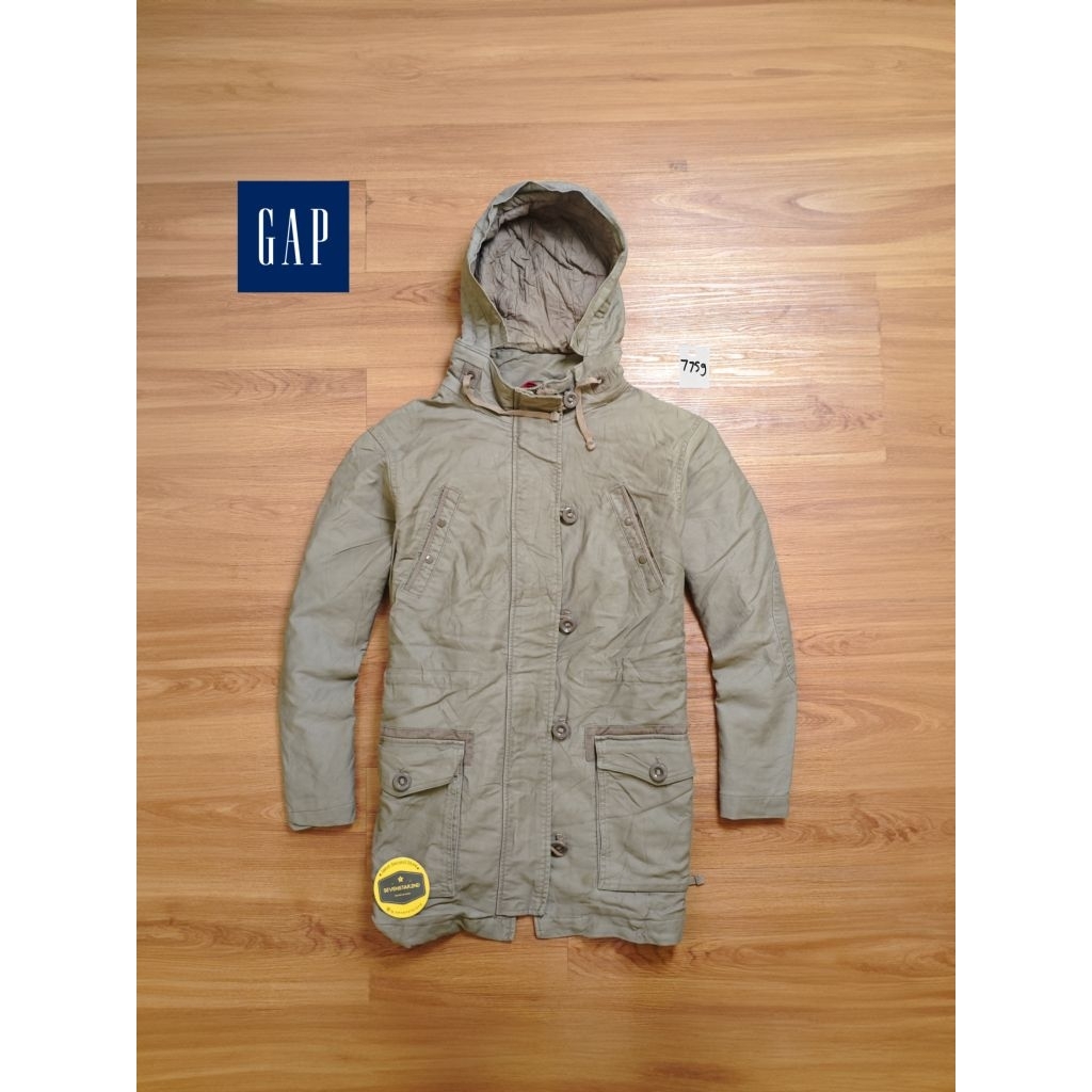 gap casual parka canvas jacket