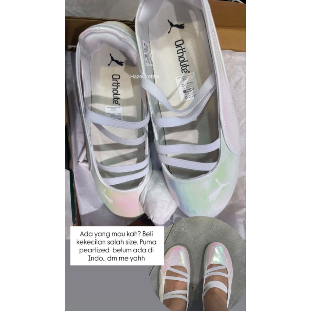 puma original speedcat ballet pearlized new