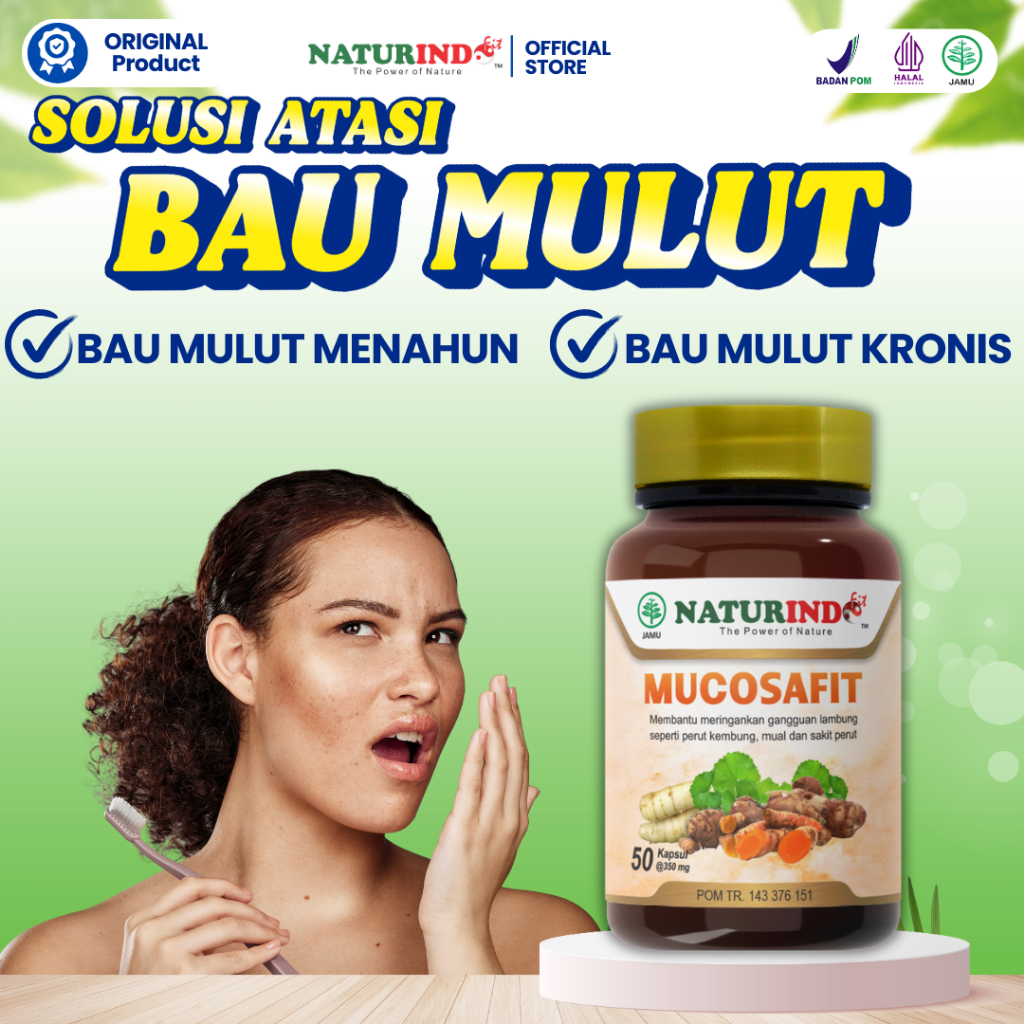 Obat Bau Mulut Dan Nafas Permanen Bau Mulut Menahun Bau Mulut Asam Lambung Mucosafit