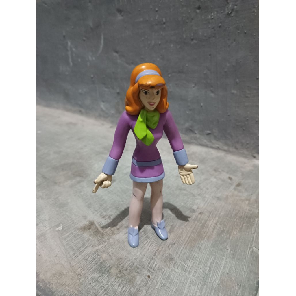 Figure Scooby-Doo Daphne Bendable Hanna Barbara (Loose/Bekas)