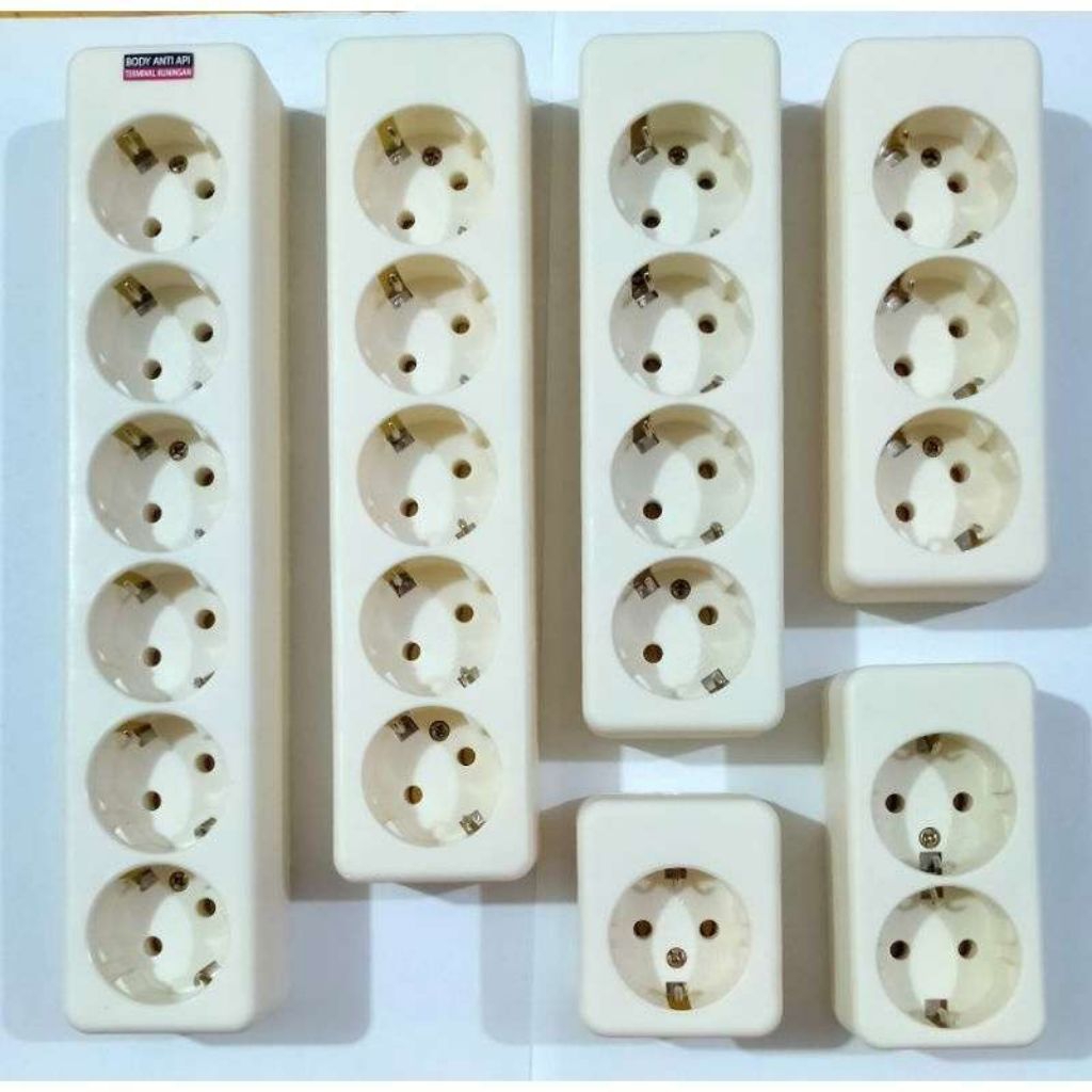 colokan listrik 1-6 lubang terminal Kuningan bisa request lubang